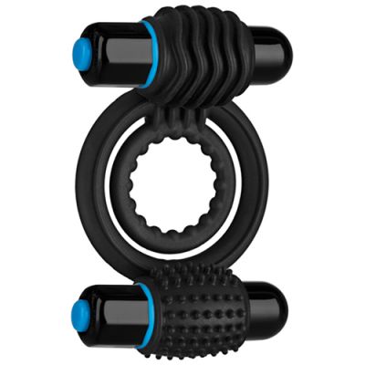 Vibrating Double C Ring Black