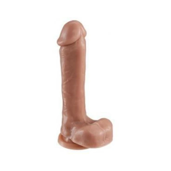 Realistic Dildos: Cloud 9 Working Man 8 Tan Your Biker "