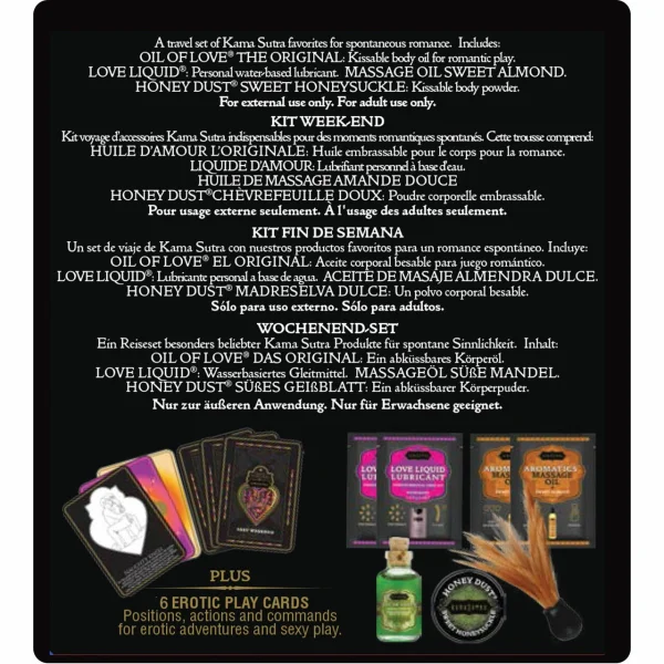 Kama Sutra Weekender Kit In A Tin The Original
