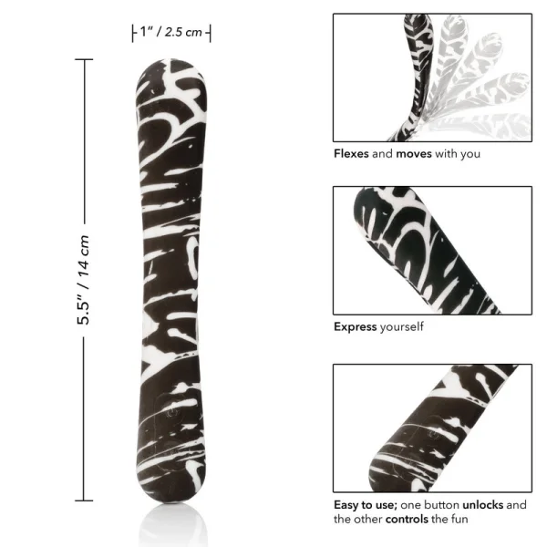 Hype Flexi-Wand Rechargeable Ultra-Flexible Silicone Vibrator By CalExotics