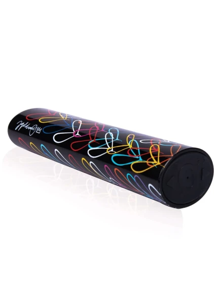 LoveBuzz Positive Angle Rechargeable Waterproof Vibrator By Screaming O - Black