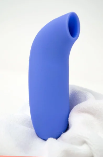 AER Silicone Rechargeable Waterproof Pressure Wave Suction Toy By Dame - Periwinkle