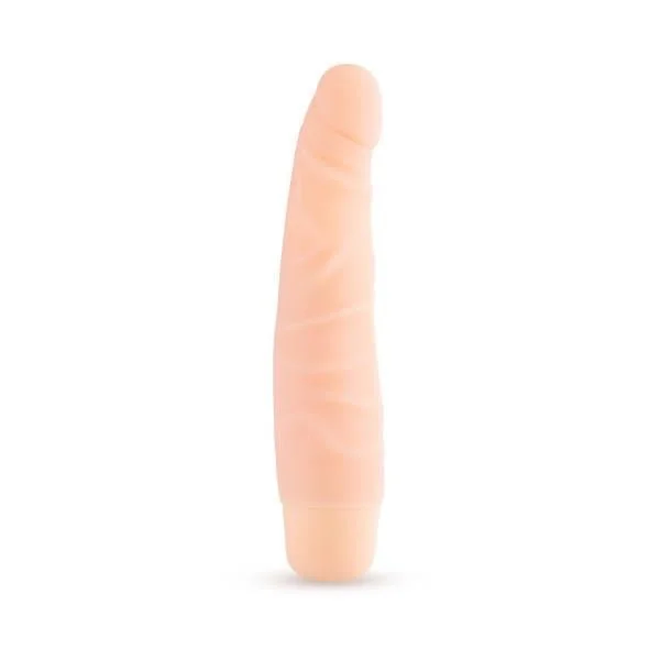 Silicone Willy's Slim 6.5 inches Vibrating Dildo Beige — image 5 of 8