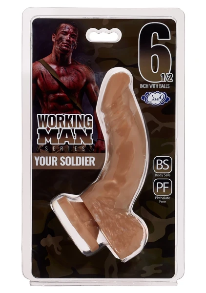 Working Man - Your Soldier - 6.5" with Balls — image 6 of 6