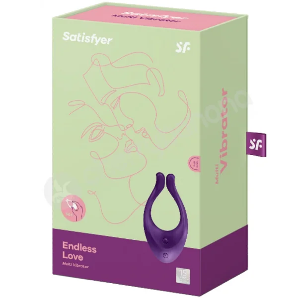 Satisfyer Purple Endless Love Multi Couples Vibrator