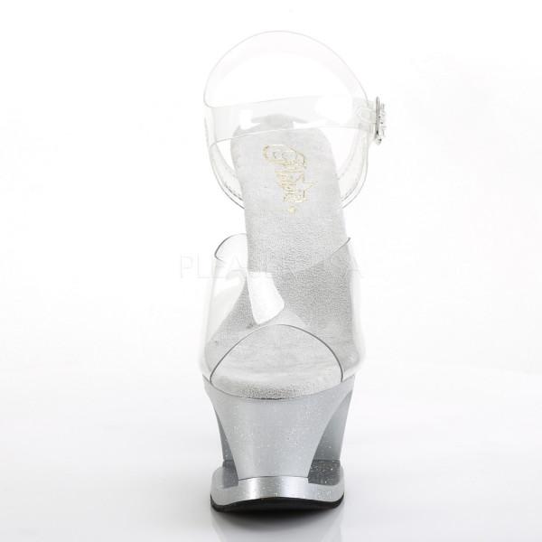 7 inches Heel, 2 3/4 inches Cut-Out PF Ankle Strap Sandal — image 18 of 25