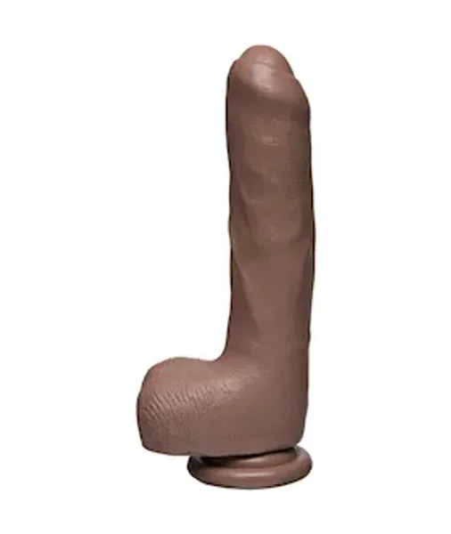 Doc Johnson Firmskyn Uncut Dildo With Balls - Tan - 9 Inch — image 3 of 4
