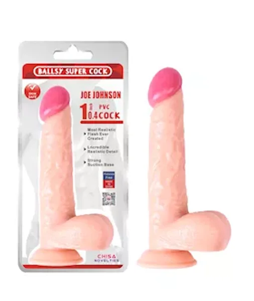 Joe Johnson Dildo - 10.4 Inch - Flesh - 10.4 Inch — image 4 of 4