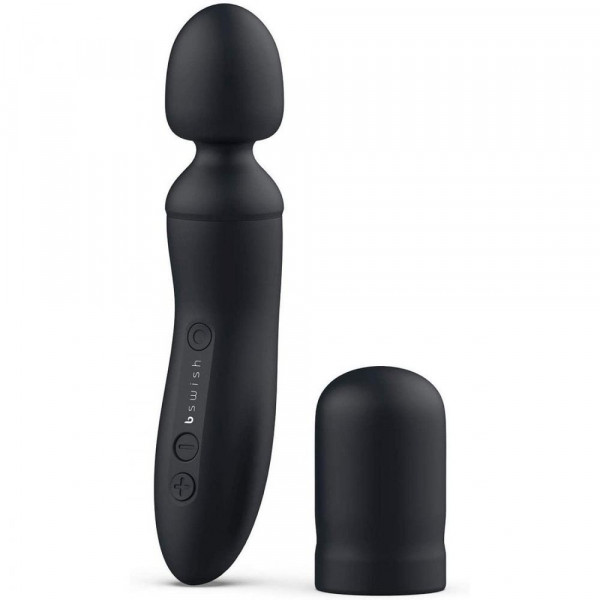 B Swish Bthrilled Premium Noir Black Wand Massager