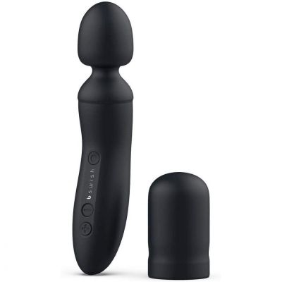 B Swish Bthrilled Premium Noir Black Wand Massager