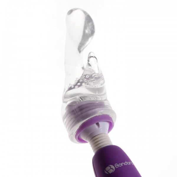 Bondara 10 Function Rechargeable Wand with Rabbit Attachment — image 4 of 5