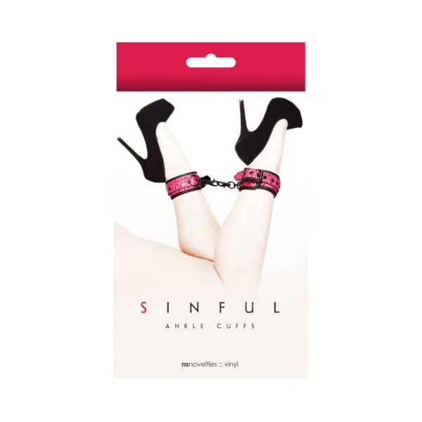 Sinful Ankle Cuffs Pink