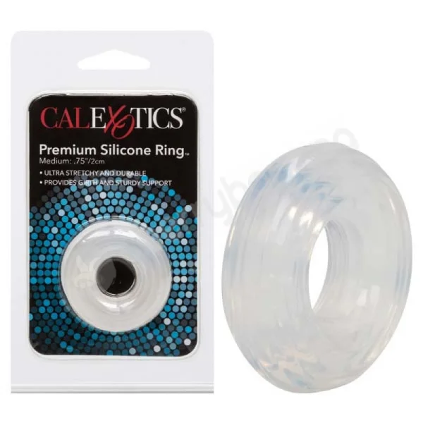 Premium Silicone Ring - Clear Medium