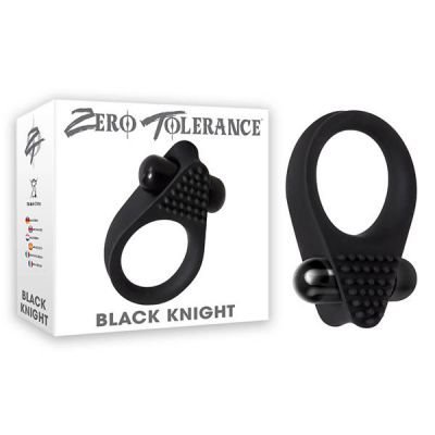 Black Knight Vibrating Cock Ring