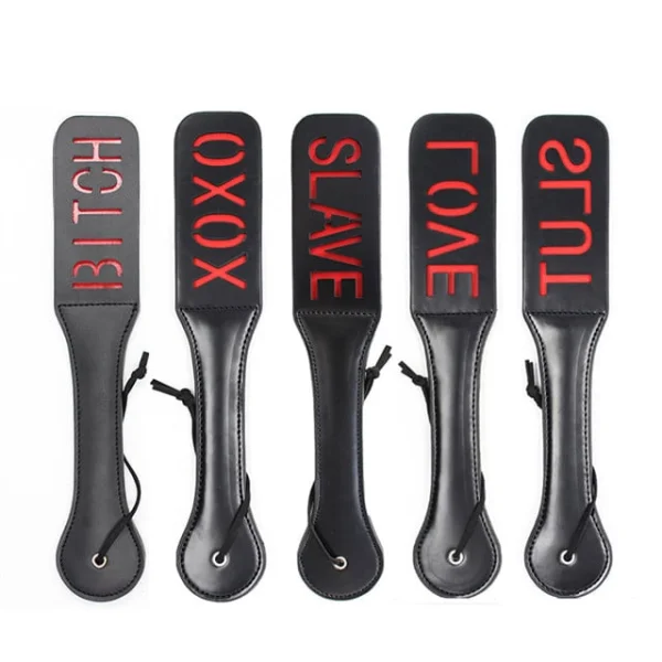 Please Imprint Leather Impression Paddle