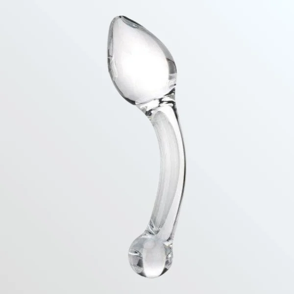 Electric/Hustler Lingerie - Pure Indulgence Glass Anal Slider | Adult Toys For Her
