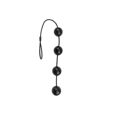 Anal Balls Medium 21 8 Inch Black 21 8 Inch