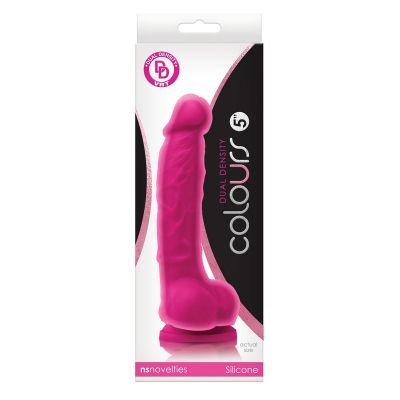 NS Colours Dual Density 5 Silicone Dildo