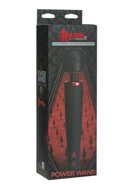 KINK - Power Wand - Ultra-Powerful Silicone Wand Massager