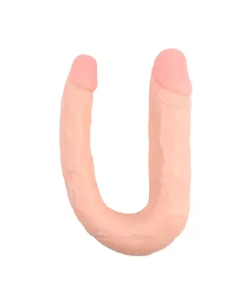 Her Double Penetration Dildo - 13 Inch - Flesh - 13 Inch — image 3 of 4