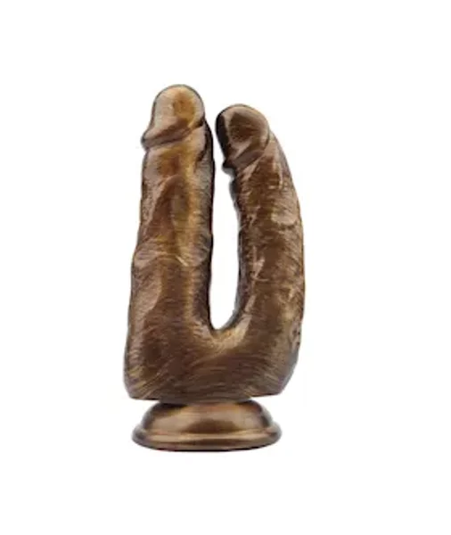 Dick Cumming Dildo - 7.0 Inch - Gold - 7 Inch — image 3 of 4