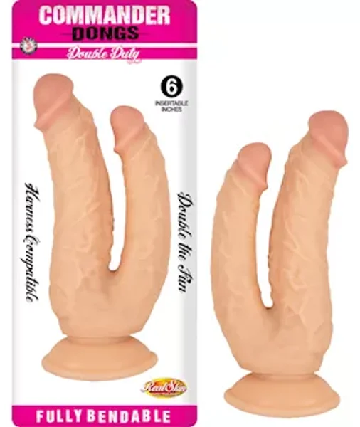 Commander Dongs Double Duty Dildo - 8.5 Inch — image 3 of 3