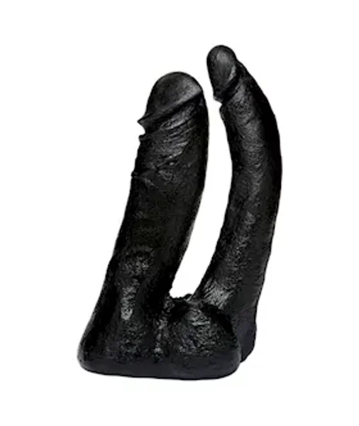Vac-u-lock Codeblack - 6 Inch Double Penetrator - Black - 6 Inch — image 3 of 4