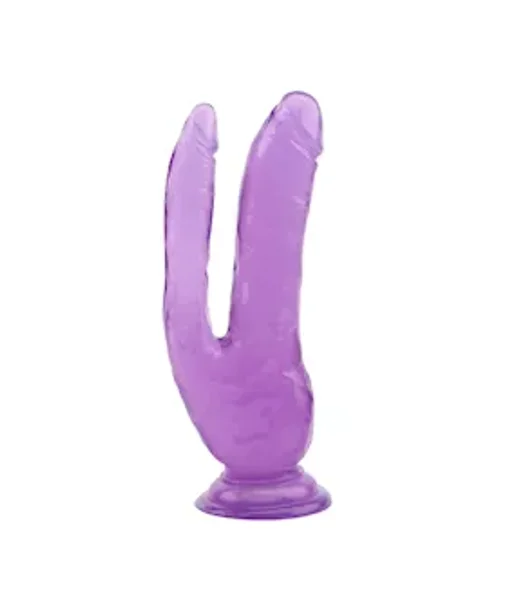 Xander Double Dildo - 7.8 Inch - Purple - 7.8 Inch — image 2 of 3