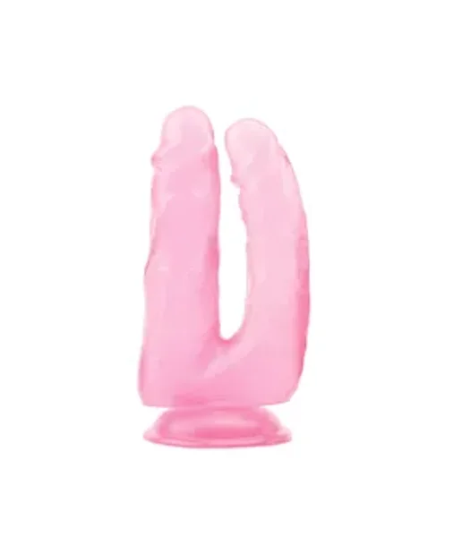 Double D Suction Cup Dong - 6.3 Inch - Pink - 6.3 Inch — image 2 of 2