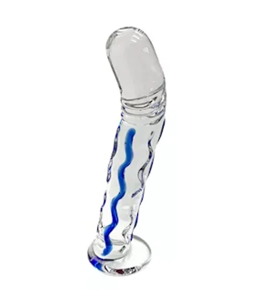 Curved Glass Massager  - Light Blue - 6.6 Inch — image 2 of 4