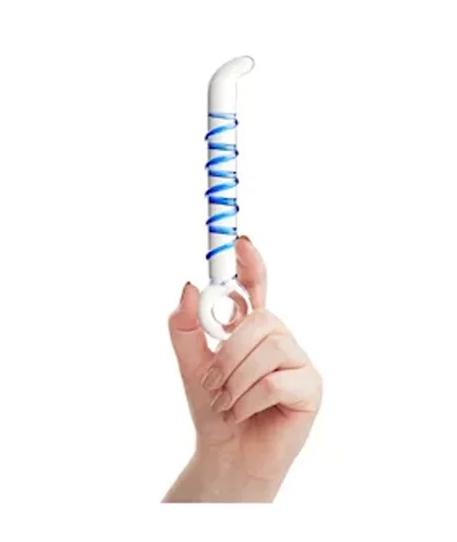 Lucent Spire Glass Massager - Blue - 7 Inch — image 7 of 7