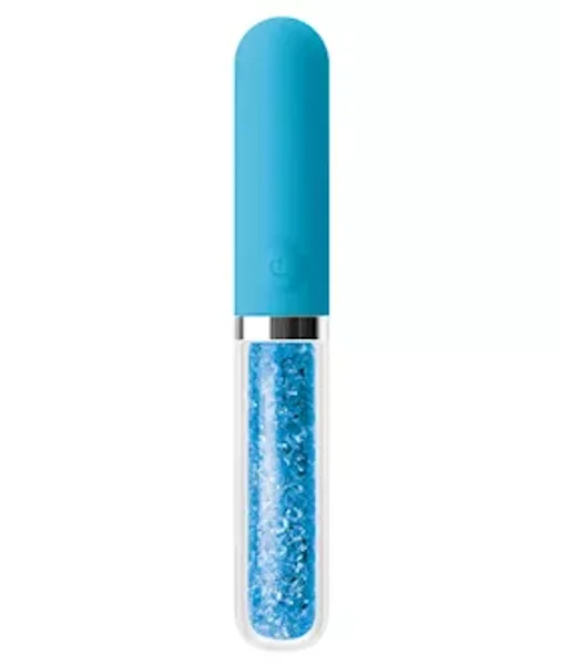 Stardust Posh Classic Vibrator - Blue - 5 Inch — image 3 of 4