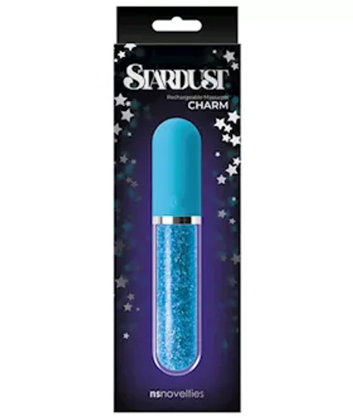 Stardust Charm Classic Vibrator - 6.6 Inch - Blue - 6.6 Inch — image 4 of 4