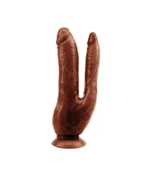 Dark Magic Dual Penis - 7.6 Inch - Brown - 7.6 Inch — image 3 of 4