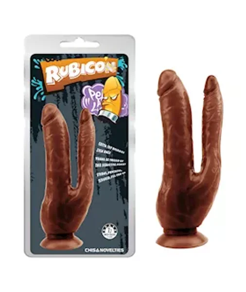 Dark Magic Dual Penis - 7.6 Inch - Brown - 7.6 Inch — image 4 of 4