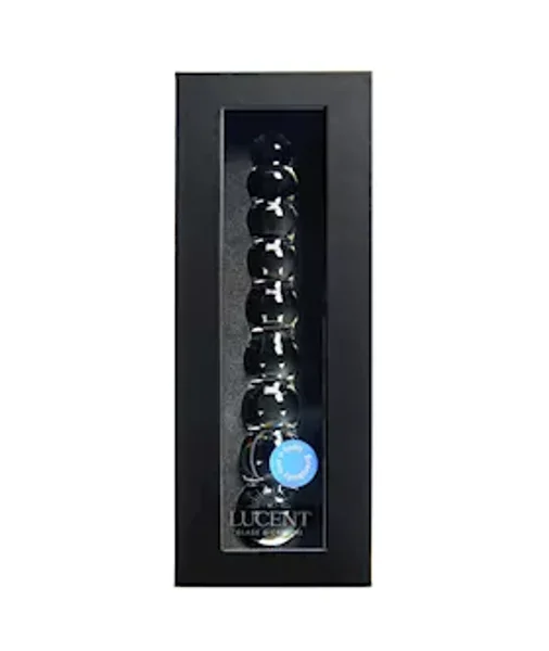 Lucent Celeste Beaded Glass Wand - Clear - 8 Inch — image 4 of 5