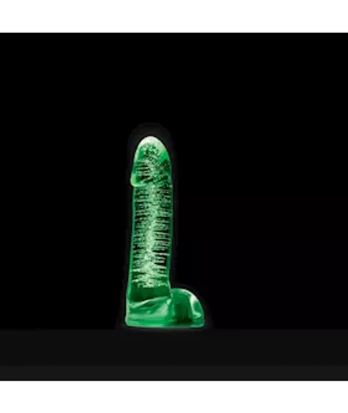 Firefly Glass Smooth Ballsey Dildo  - Clear - 4 Inch — image 3 of 4