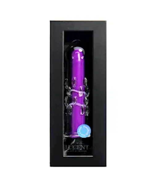 Lucent Vibra Glass Vibrator - 7 Inch - Pink — image 6 of 7