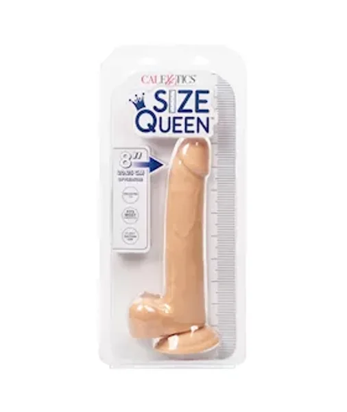 Size Queen Dildo - Flesh - 8 Inch — image 4 of 4
