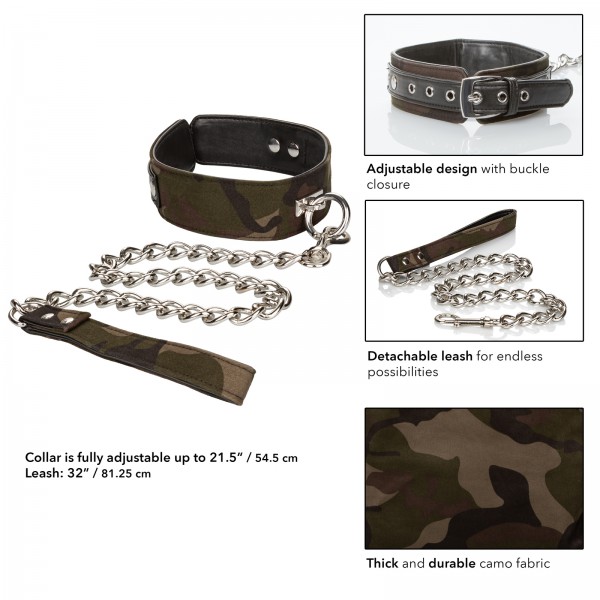Camo Collar and Leash