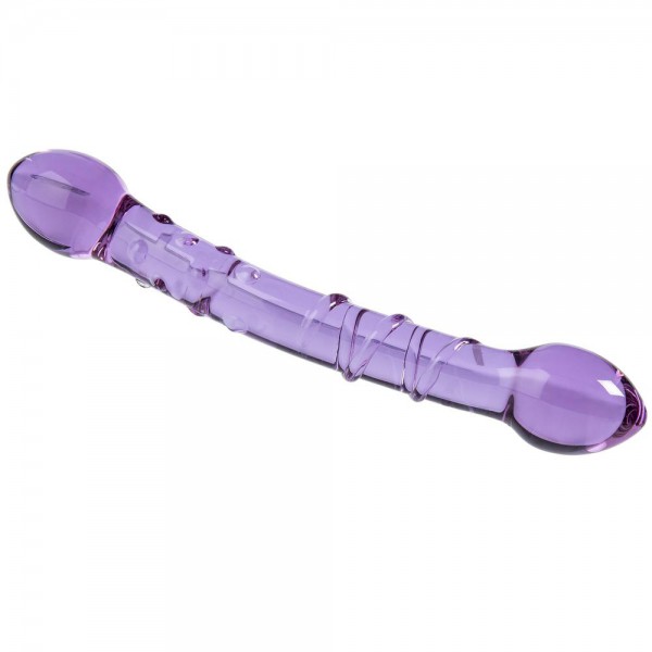 Dual Ended Glass G-Spot Massager - Two Types Of Sensations!