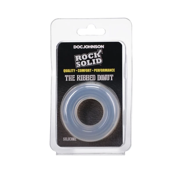 Rock Solid Ribbed Sila-stretch Donut 1in