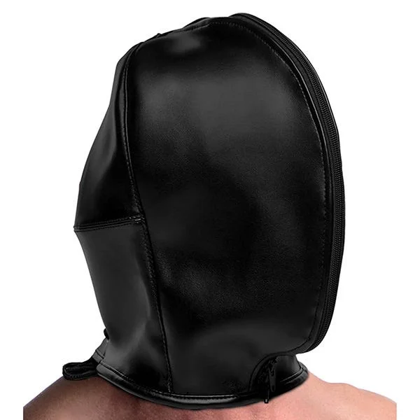 Strict Zip Front Bondage Hood