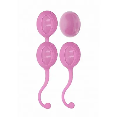 The Dukes Geisha Balls Pelvic Pink 6 5 Inches