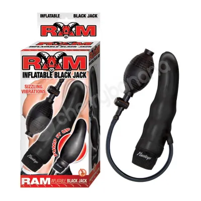 Ram Inflatable Black Jack Vibrator