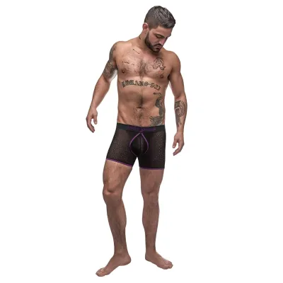 Airotic Mesh Enhancer Short Black Small