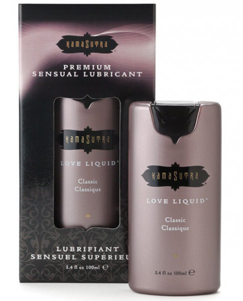 Kama Sutra Love Liquid Classic Water Based - 3.4 oz.