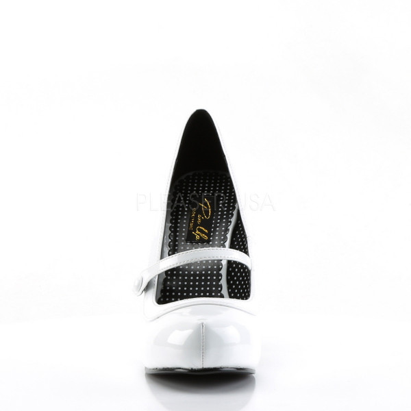 CUTIEPIE-02 - 4 1/2" Heel, 3/4" Hidden P/F Mary Jane Pump — image 6 of 25
