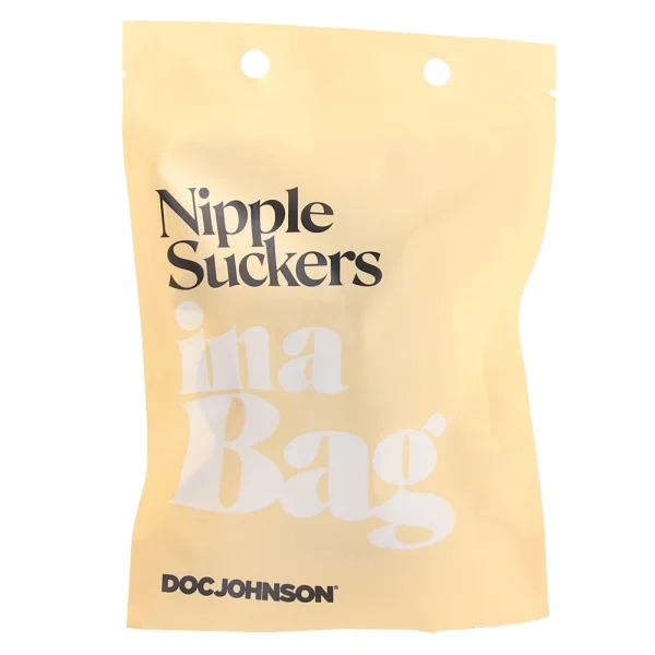 In A Bag Silicone Nipple Suckers By Doc Johnson