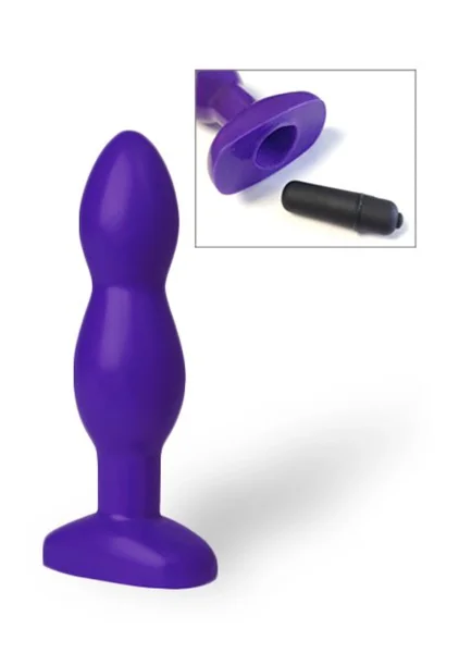 Valentino Vibrating Silicone Anal Toy